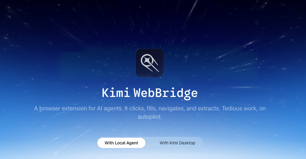 Kimi WebBridge : transformer Claude Code en opérateur de navigateur