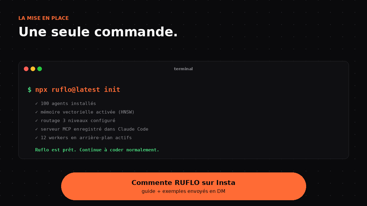 Une seule commande pour transformer Claude Code en machine de guerre
