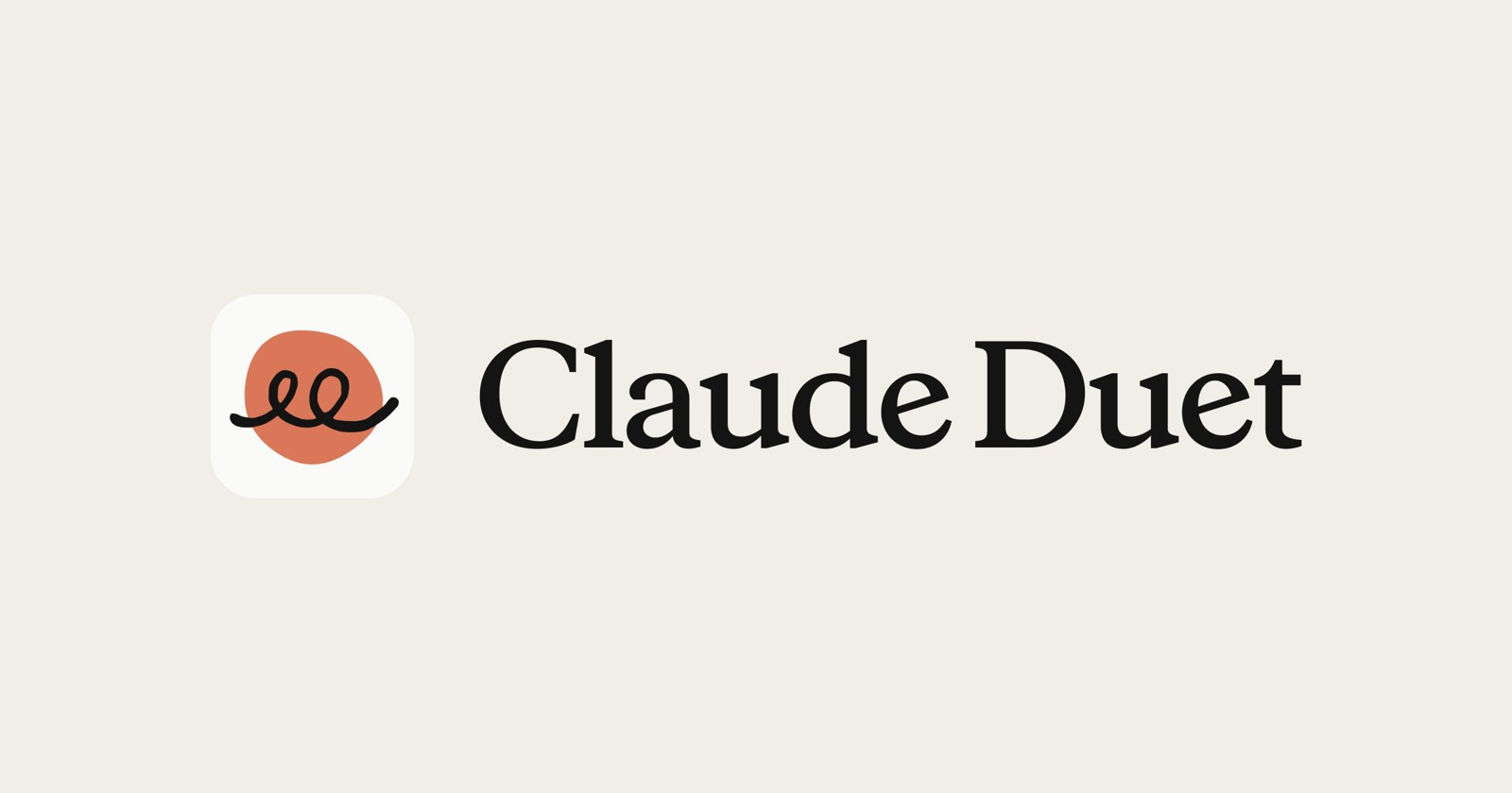 Logo officiel de Claude Duet (Anthropic)