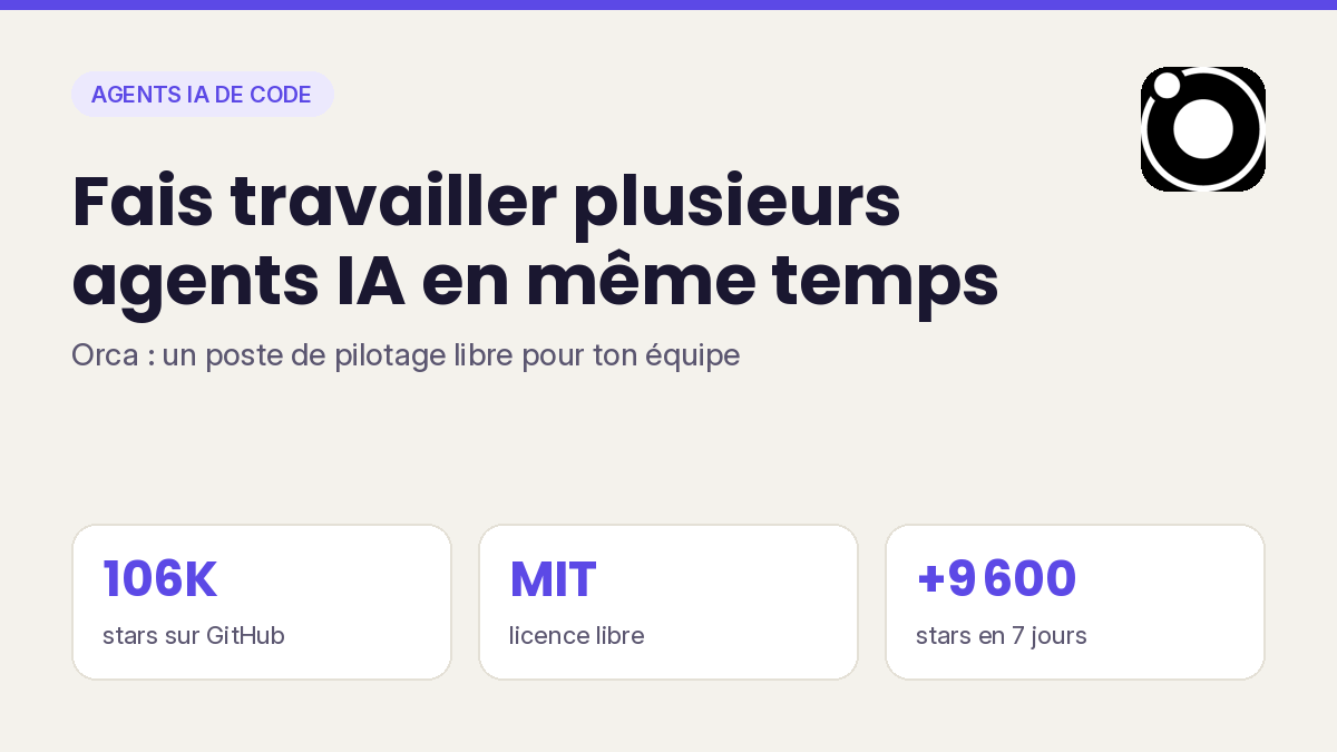 Orca : plusieurs agents IA de code en parallèle